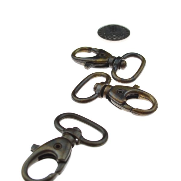 KOVOVÁ KARABINA 15 MM STAROMOSAZ - 10 ks.