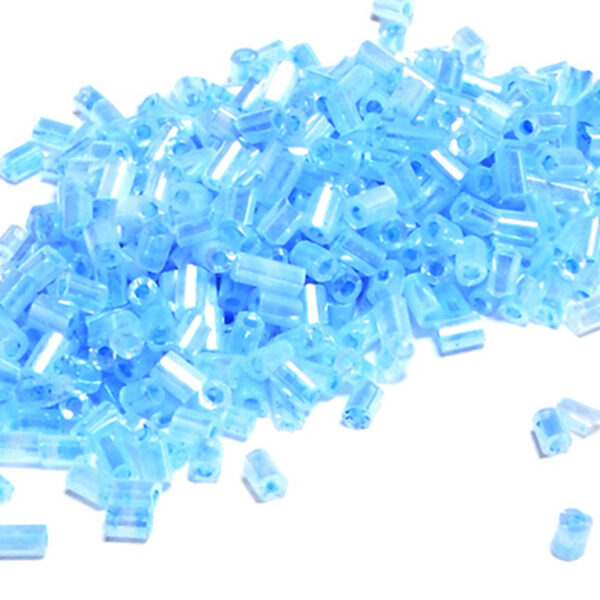 ROKAJLOVÉ KORÁLKY / ROKAJL TRUBIČKY 11/0 (SVĚTLE MODRÁ)