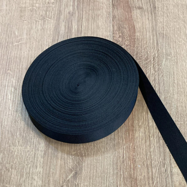 POPRUH - 25 mm - ČERNÝ