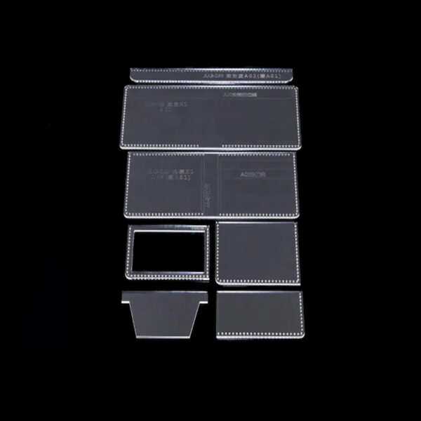 ŠABLONA NA PENĚŽENKY - 9 x 10.5 x 1cm