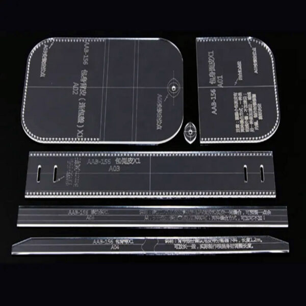 ŠABLONA NA KABELKU - 13 x 10 x 4cm