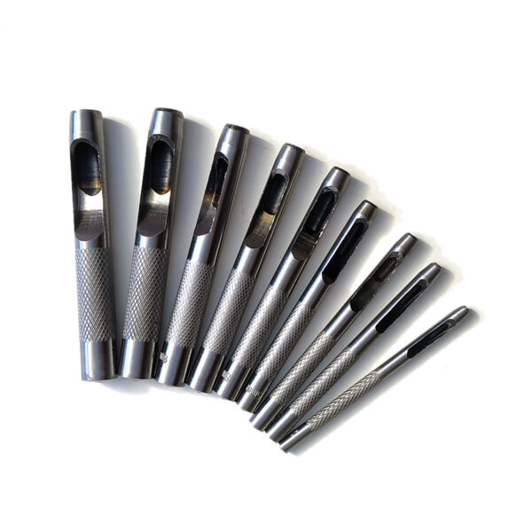 DĚROVAČE KULATÉ Ø 2.5 – 10 mm - SADA 9 ks