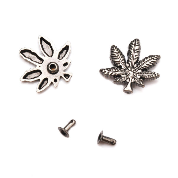 KOVOVÉ NÝTY - NÝTOVACÍ OZDOBA - 25 x 25,5 mm - 10ks