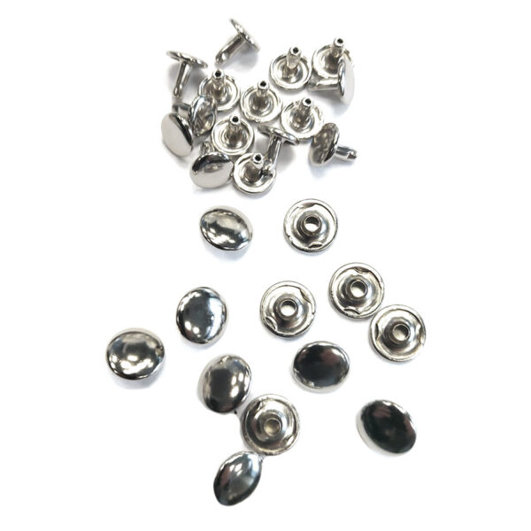 DUTÉ NÝTY  SEDLÁŘSKÝ NÝT ZAVŘENÝ - Ø12 mm - NIKL