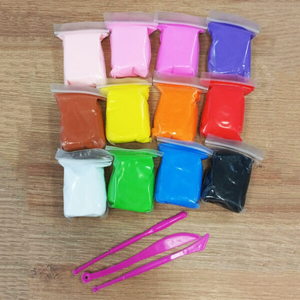 MODELOVACÍ HMOTA SAMOTVRDNOUCÍ PRO DĚTI - LEHKÁ - VÍCE BAREV