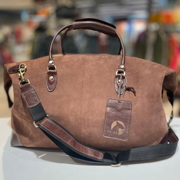 Cestovní kabelka Andex – hnědá
