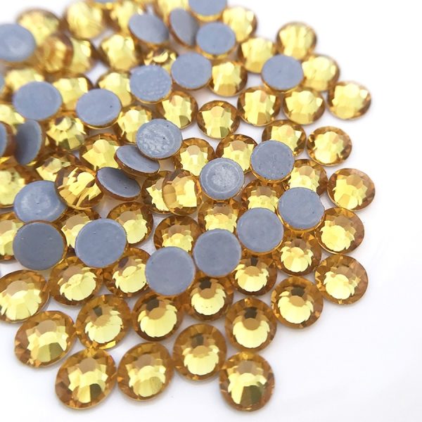 ŠTRASOVÉ KAMÍNKY Ø2.7-2.9 mm - TOPAZ