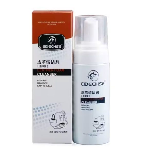 ČISTICÍ PĚNA NA KŮŽI - ČISTIČ NA KŮŽI