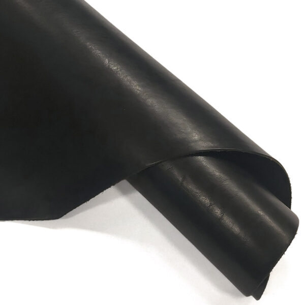 HOVĚZÍ KŮŽE - TŘÍSLOČINĚNÁ HLAZENICE - ČERNÁ - 2.0 -2.2 mm