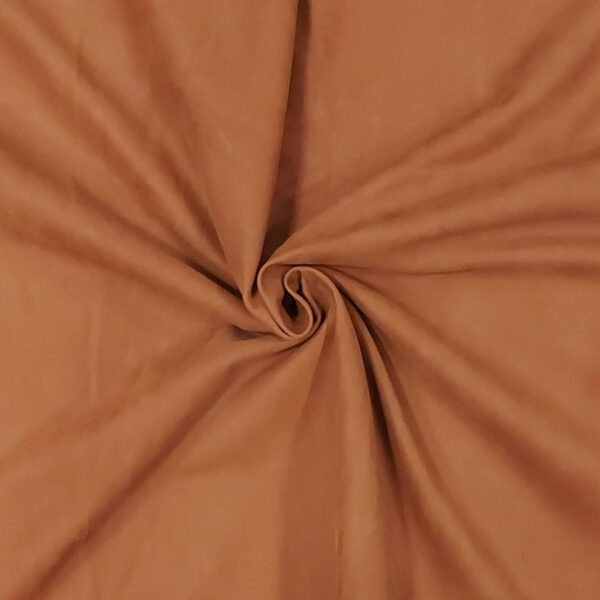 HOVĚZÍ KŮŽE - NUBUK - HNĚDÁ - 0.6-0.7 mm