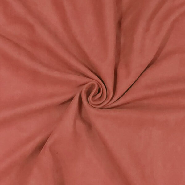 HOVĚZÍ KŮŽE - NUBUK - ČERVENÁ - 0.8-0.9 mm