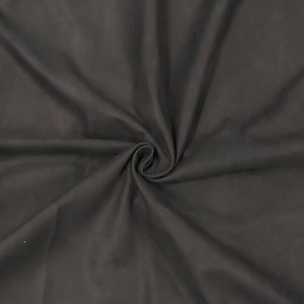 HOVĚZÍ KŮŽE - NUBUK - ČERNÁ - 1.0-1.1 mm