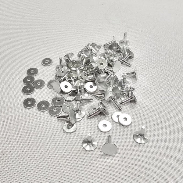 SEDLÁŘSKÝ HLINÍKOVÝ NÝT S PODLOŽKOU - 50ks/ Ø9.7x11mm