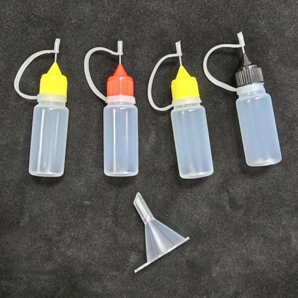 PLASTOVÁ LAHVIČKA S JEHLOU - SADA