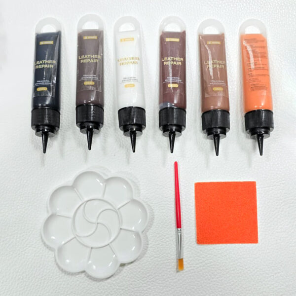 BARVA NA KŮŽI - RENOVAČNÍ BALZÁM NA KŮŽI. SADA 6 BAREV