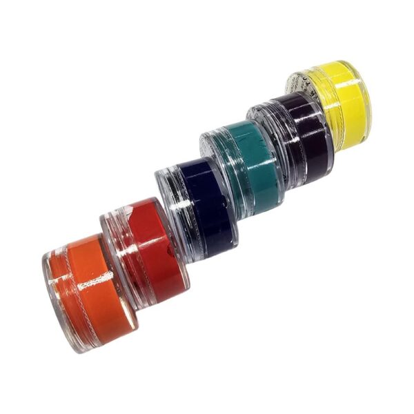 BAREVNÉ PASTY PRO EPOXIDOVÉ PRYSKYŘICE / SADA 6ks x 5ml