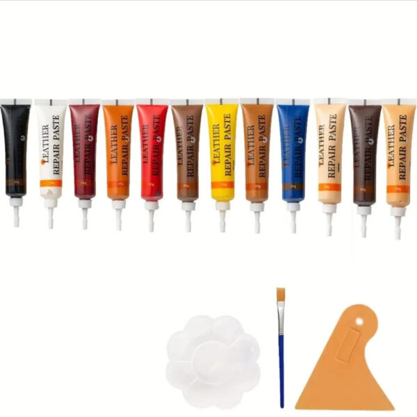 SET NA OPRAVU KŮŽE 12 BAREV