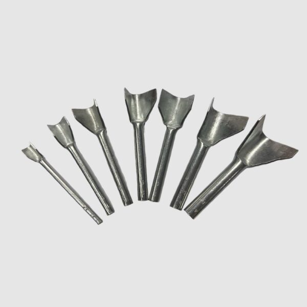 KULATÝ VYSEKÁVAČE  NA KŮŽI  10-35 mm - SADA 6 ks