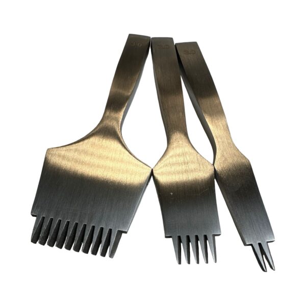 DĚROVACÍ DLÁTKA NA KŮŽE - 3.00 mm - SADA 3 ks