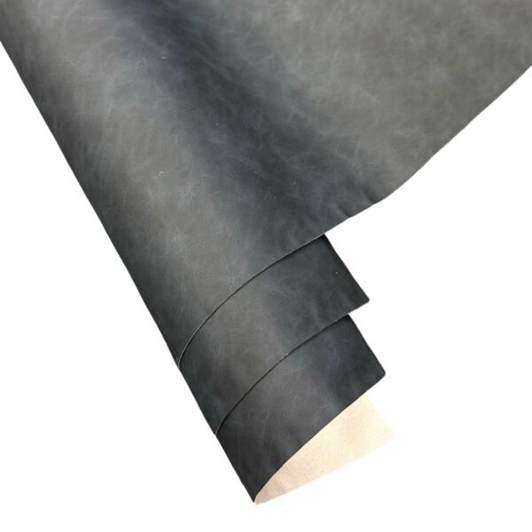 UMĚLÁ KŮŽE - КOŽENKА ČALOUNICKÁ – METRAŽ - TMAVĚ  MODRÁ