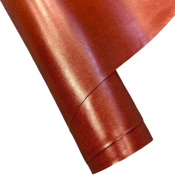 UMĚLÁ KŮŽE - КOŽENKА ČALOUNICKÁ – METRAŽ - TMAVĚ HNĚDA