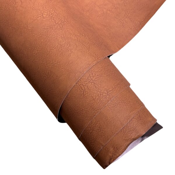 UMĚLÁ KŮŽE - КOŽENKА ČALOUNICKÁ – METRAŽ -  HNĚDA