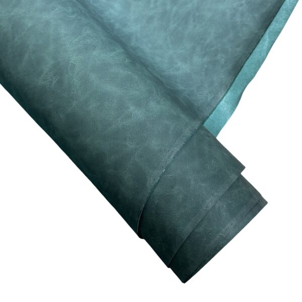 UMĚLÁ KŮŽE - КOŽENKА ČALOUNICKÁ – METRAŽ -  TYRKYSOVÝ