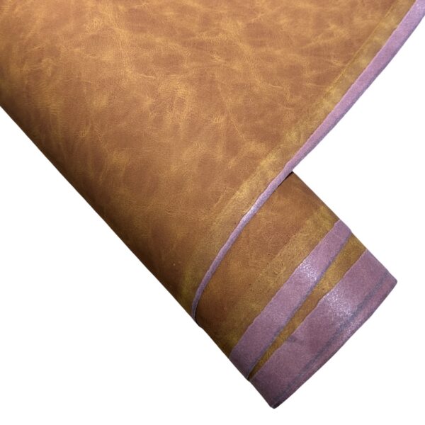 UMĚLÁ KŮŽE - КOŽENKА ČALOUNICKÁ – METRAŽ -  HNĚDA