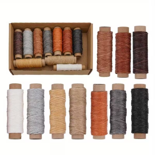 VOSKOVANÉ NITĚ - 30m / SADA 10 ks