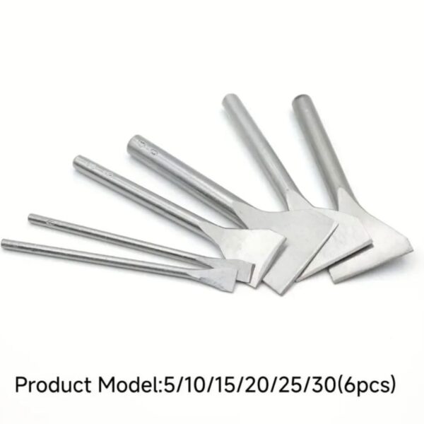 KULATÝ VYSEKÁVAČE  NA KŮŽI  5-30 mm - SADA 6 ks