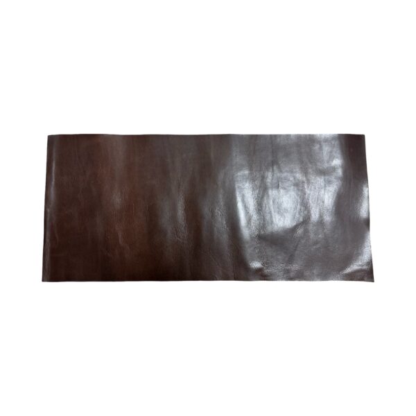 HOVĚZÍ KŮŽE - TMAVĚ HNĚDA  - HOTOVÉ KUS – 58x26cm . Tloušťka: 1.1mm