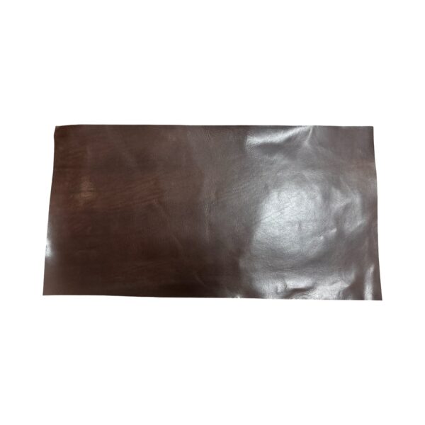 HOVĚZÍ KŮŽE -  TMAVĚ HNĚDA -  HOTOVÉ KUS – 34x62cm . Tloušťka: 1.2mm