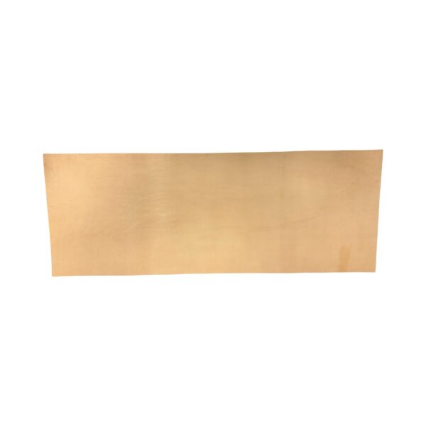 HOVĚZÍ KŮŽE - PRIRODNÍ  -  HOTOVÉ KUS – 77x28cm . Tloušťka: 1.2mm