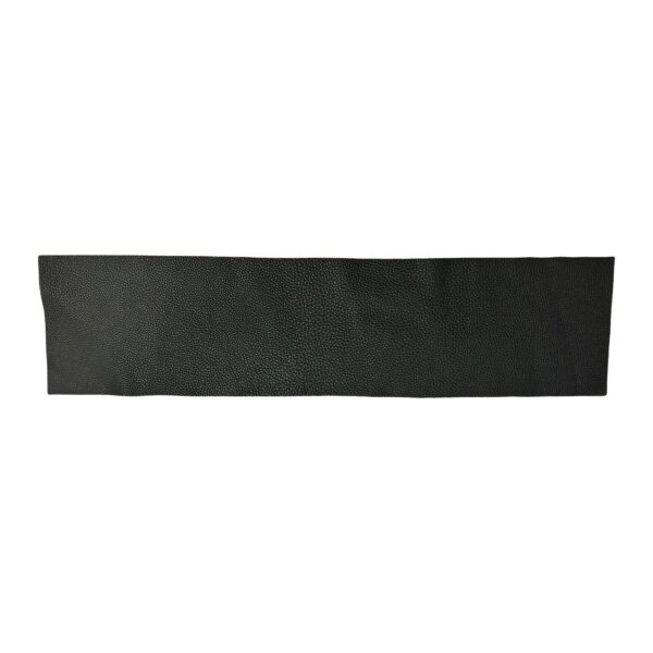 HOVĚZÍ KŮŽE - ČERNA  -  HOTOVÉ KUS – 70x17cm . Tloušťka: 1.6mm