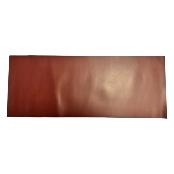 HOVĚZÍ KŮŽE - HNĚDA - HOTOVÉ KUS – 89x35cm . Tloušťka: 2.0mm
